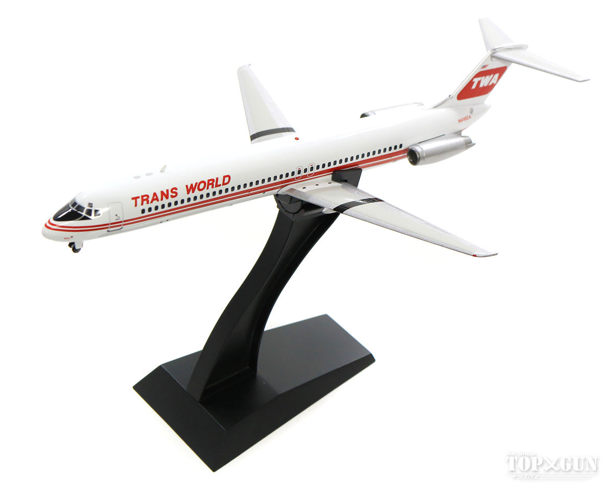 DC-9-51 TWA Trans World Airlines 1990s N416EA (stand included) 1/200 *Made of metal [IFDC950917]