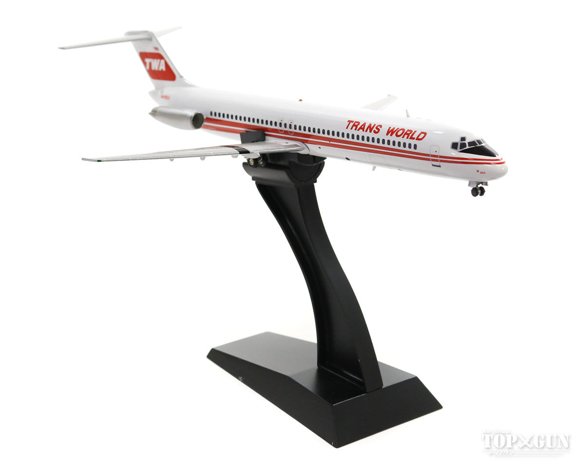 DC-9-51 TWA Trans World Airlines 1990s N416EA (stand included) 1/200 *Made of metal [IFDC950917]