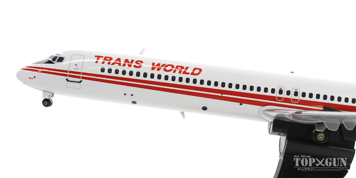 DC-9-51 TWA Trans World Airlines 1990s N416EA (stand included) 1/200 *Made of metal [IFDC950917]