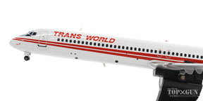 DC-9-51 TWAトランスワールド航空 90年代 N416EA (スタンド付属) 1/200 ※金属製 [IFDC950917]