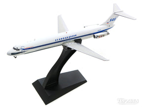 DC-9-51 SASスカンジナビア航空 （スタンド付属） 80年代 YU-AJU 1/200 ※金属製 [IFDC951SK0219AP]