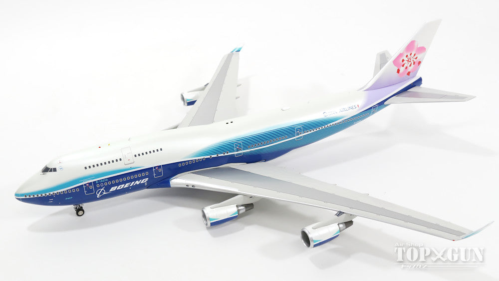 747-400 China Airlines special paint "Boeing House color/plum" 2004 B-18210 1/200 *Made of metal [IFTWN747001]