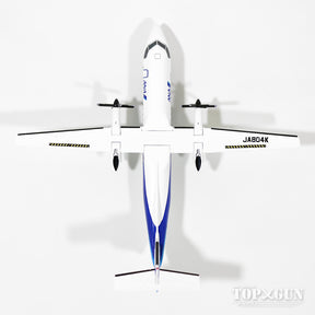 Dash8-Q300 ANAウイングス 最終飛行時 14年3月 羽田82番スポットディスプレイ板・横断幕パーツ板付属 JA804K 1/200 ※金属製  [DH28018]