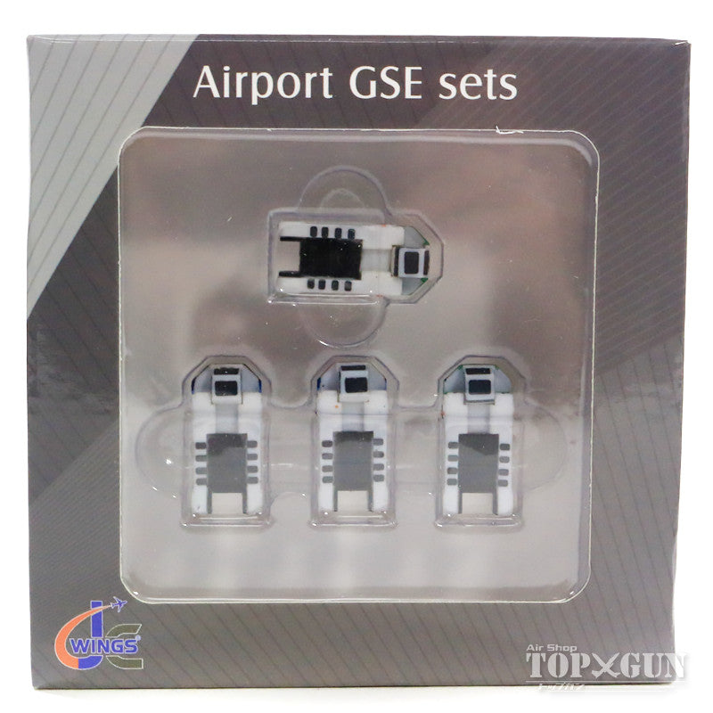 Towing car set of 4 (China Airlines x 2/EVA Air x 2) 1/400 [JCGSE010]