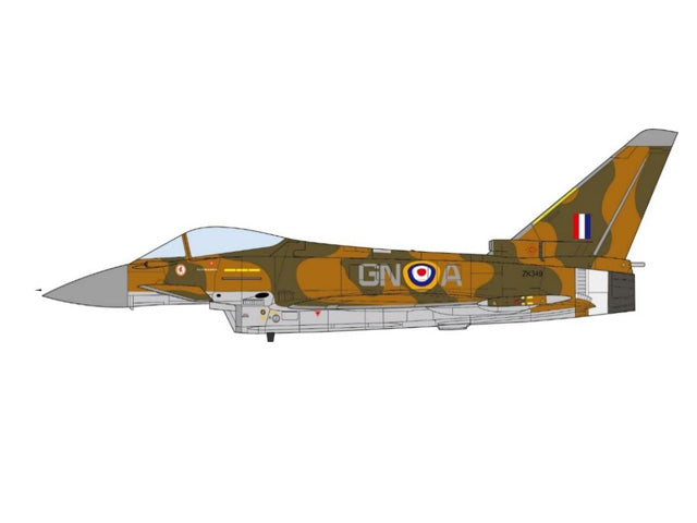 Eurofighter Typhoon FGR.4, Royal Air Force No. 29 (Reserve) Squadron, special paint job "75th Anniversary of the Battle of Britain", July 2015, RAF Canningsby, ZK349/GN-A, 1/72 [JCW-72-2000-006]