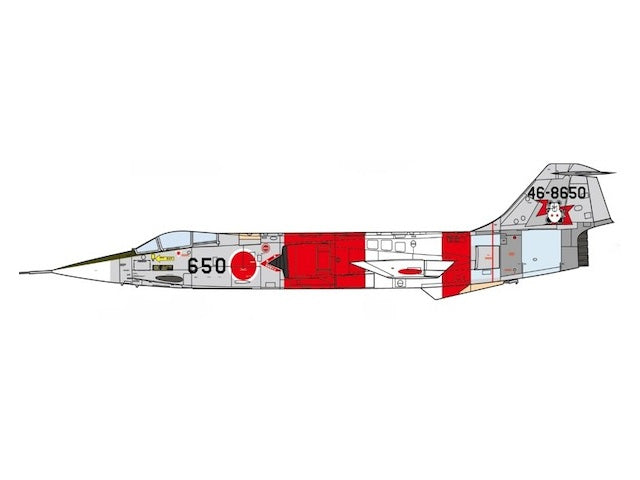 F-104J, Japan Air Self-Defense Force, 2nd Air Wing, 203rd Squadron, Air Combat Competition, Chitose Air Base, 1979, #46-8650, 1/72 [JCW-72-F104-002]