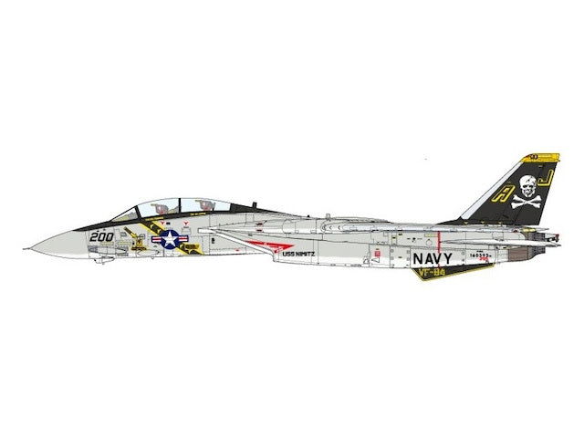 F-14A アメリカ海軍 第84戦闘飛行隊「ジョリーロジャース」 79年 #AJ200 1/72 [JCW-72-F14-007]