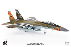 F-15C アメリカ空軍 オレゴン州空軍 第173戦闘航空団 第114戦闘飛行隊 特別塗装「デビッド・キングスレー」 キングスレーフィールド基地 #78-0543 1/72 [JCW-72-F15-017](20240630)