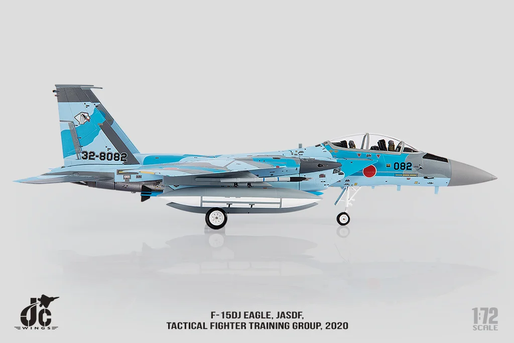 F-15DJ (two-seater) Japan Air Self-Defense Force Air Tactical Training Wing Komatsu Air Base 2020 #32-8082 1/72 [JCW-72-F15-018]