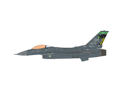 F-16C（ブロック42G） アメリカ空軍 オハイオ州空軍 第180戦闘航空団 第112戦闘飛行隊 「スティンガーズ」 特別塗装 20年 トレド基地 #89-2112 1/72 [JCW-72-F16-011]