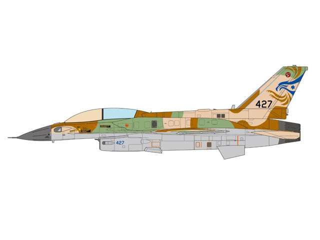 F-16I（F-16D ブロック52） イスラエル航空宇宙軍 第253飛行隊 ギリシャ空軍演習（INIOHOS）初参加時 15年 #427 1/72 [JCW-72-F16-012]