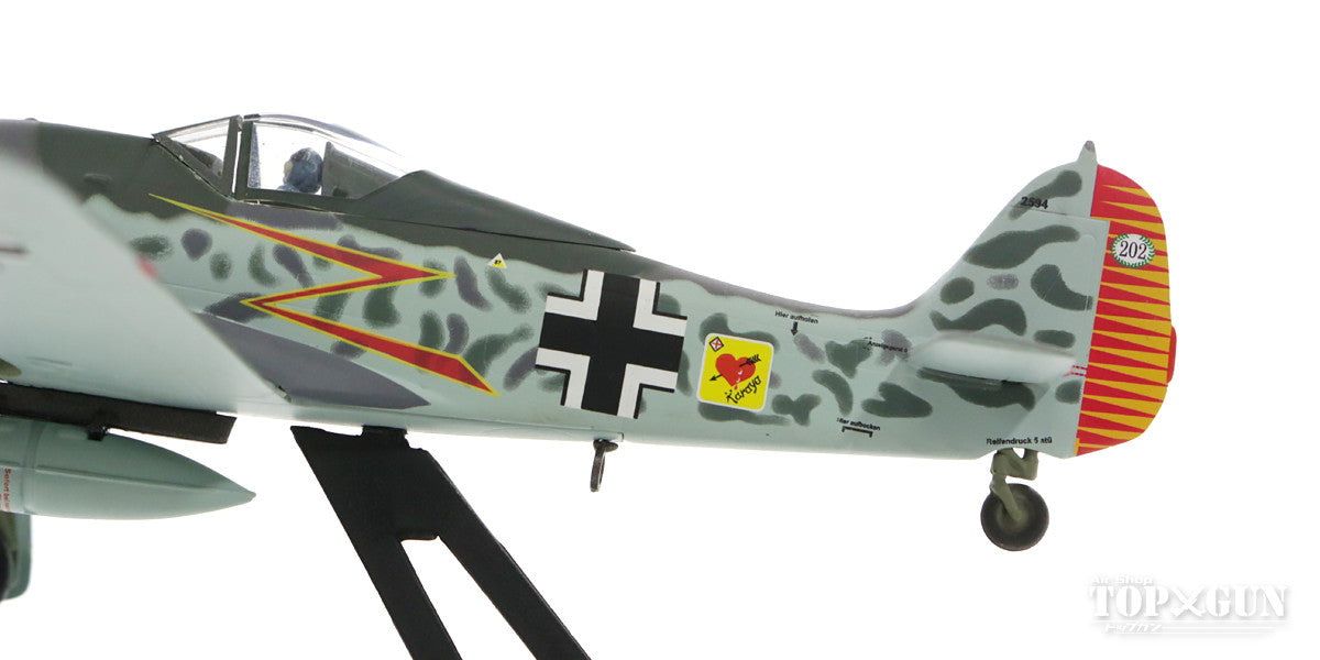 FW190A-5 German Air Force No. 52 Fighter Wing Major Hermann Graf Southern France 1943 1/72 [JCW-72-FW190-001]