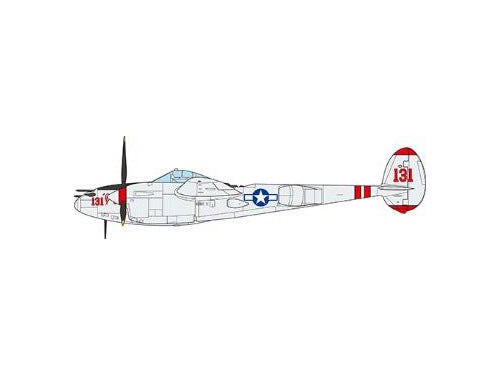 P-38J アメリカ陸軍航空軍 第5空軍 第475戦闘航空群 第431戦闘飛行隊 トーマス・マクガイア少佐機 1944年 #131/#42-66817 1/72 [JCW-72-P38-002]