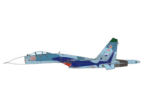 Su-27 Russian Air Force 760th Training Reconnaissance Mixed Aviation Regiment Lipetsk Base 1997 1/72 [JCW-72-SU27-010]