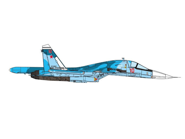 Su-34 Russian Air Force Kubinka Base 2017 #10 1/72 [JCW-72-SU34-003]