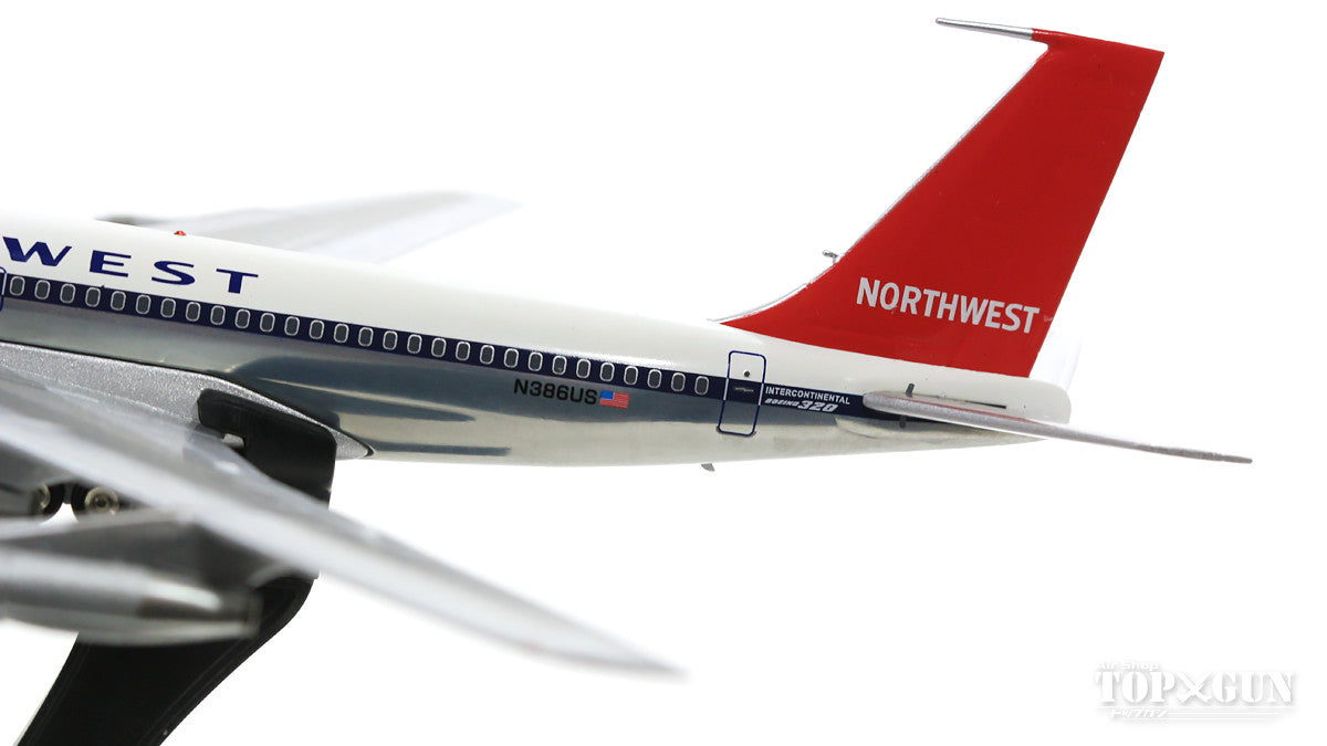 707-300C Northwest Orient Airlines N386US (stand included) 1/200 [JF-707-3-002]