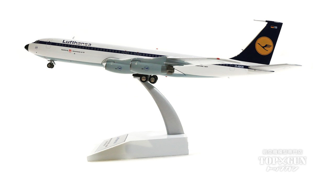 707-400 Lufthansa German Airlines 1970s White paint D-ABOF 1/200 [JF-707-4-003]