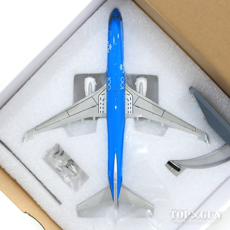 737-800w KLM オランダ航空 PH-BXC 100th Logo With Stand 1/200 [JF-737-8-011]