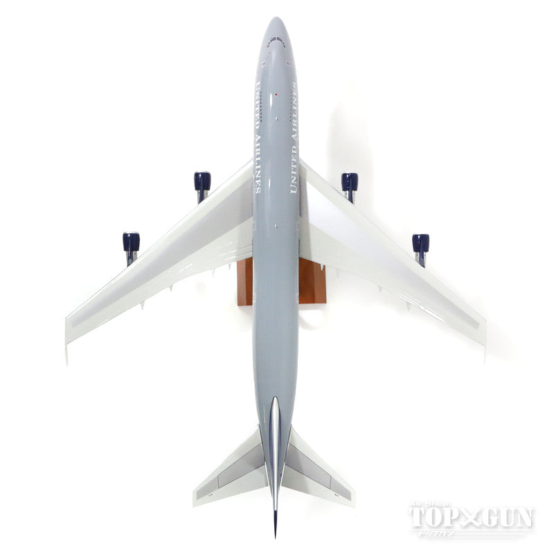 747-100 United Airlines 90s N4716U (stand included) 1/200 *Made of metal [JF-747-1-001]