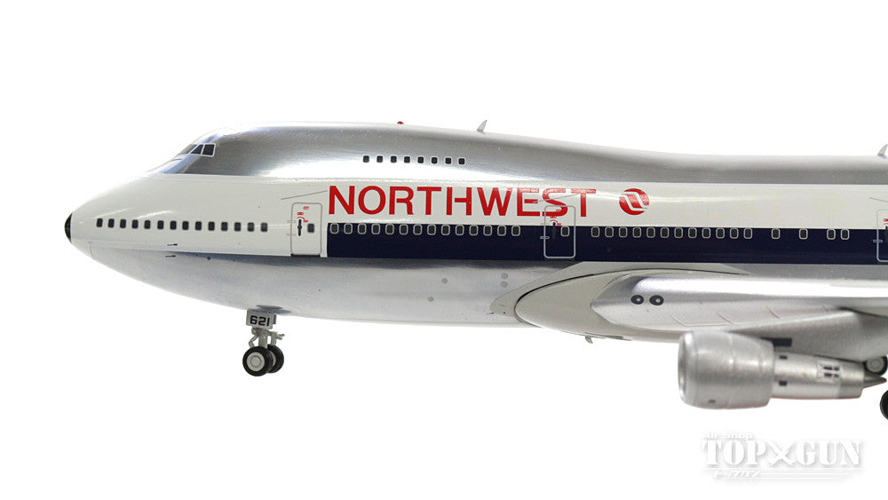 747-100 ノースウエスト航空 80年代 N621US (スタンド付属) 1/200 ※金属製 [JF-747-1-003]