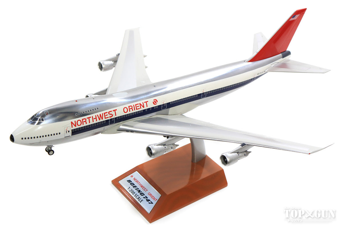 747-200 Northwest Orient Airlines (stand included) 1980s N613US 1/200 *Made of metal [JF-747-2-017]