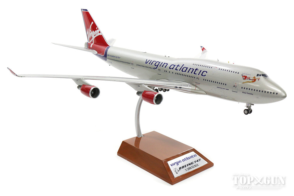 747-400 Virgin Atlantic Airways 00s G-VXLG "Ruby Tuesday" 1/200 *Made of metal [JF-747-4-018]