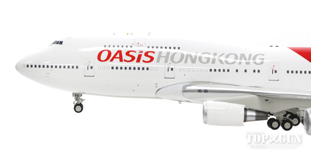 JFox Models 747-400 オアシス香港航空 GEエンジン B-LFD 1/200 JFox Models 747-400 オアシス香港航空 GEエンジン B-LFD 1/200