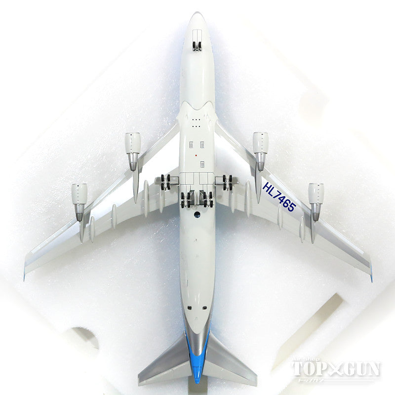 747-400 Korean Air (stand included) 2000s HL7465 1/200 *Made of metal [JF-747-4-038]