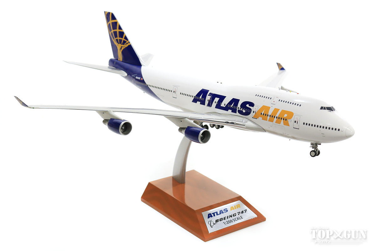 747-400 Atlas Air (stand included) N464MC 1/200 *Made of metal [JF-747-4-039]