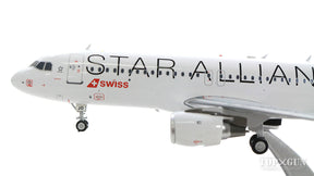 JFox Models A320 スイスインターナショナルエアラインズ Star Alliance HB-IJO (スタンド付属) 1/200 [JF- A320-0