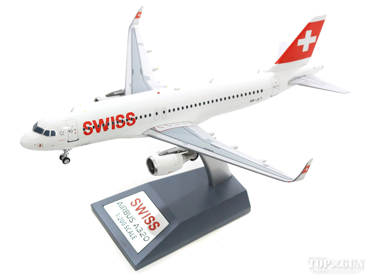 A320 Swiss International Air Lines (stand included) HB-JLT 1/200 *Made of metal [JF-A320-011]