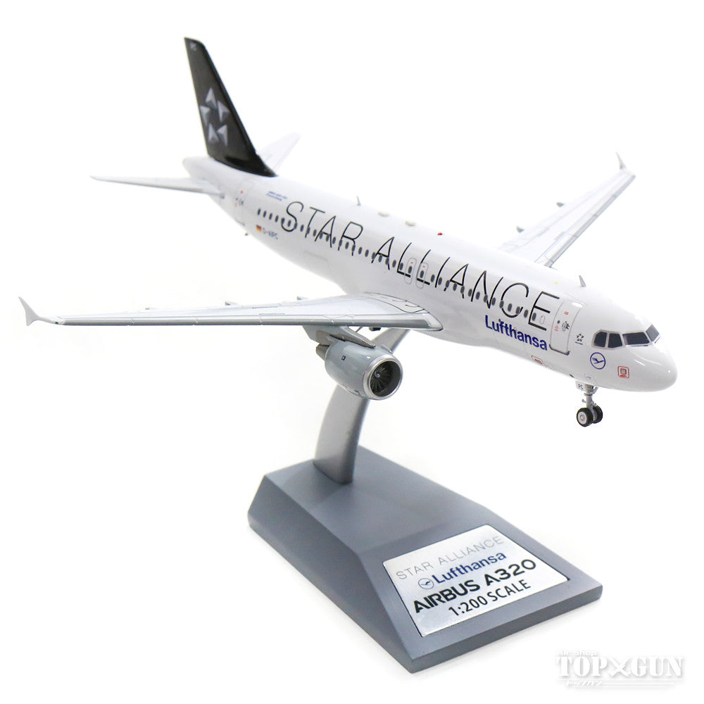 A320 Lufthansa Special Paint "Star Alliance" D-AIPC (Stand Included) 1/200 *Made of Metal [JF-A320-014]