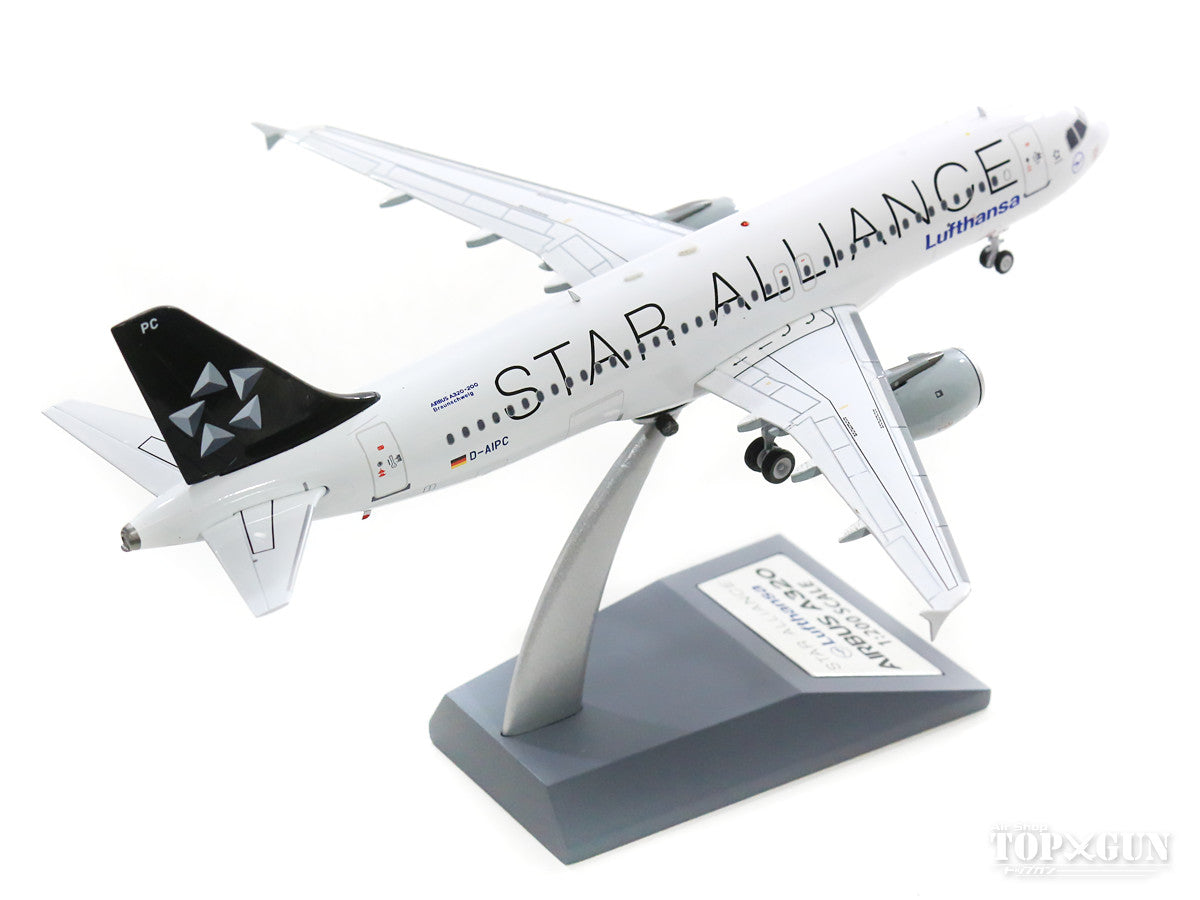 A320 Lufthansa Special Paint "Star Alliance" D-AIPC (Stand Included) 1/200 *Made of Metal [JF-A320-014]