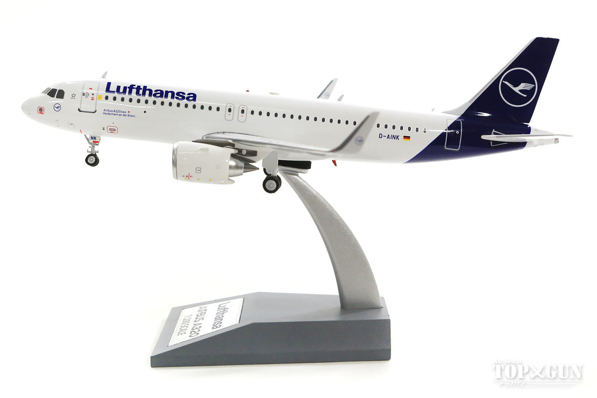 JFox Models A320-200N ルフトハンザ航空 D-AINK (スタンド付属) 1/200