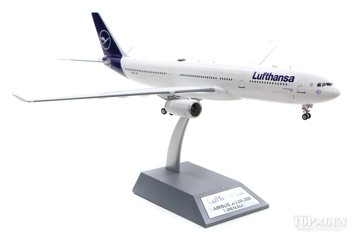 Lufthansa 航空機モデル スタンド付き JFox Models A330-300 ルフトハンザ航空 D-AIKI (スタンド付属) 1/200