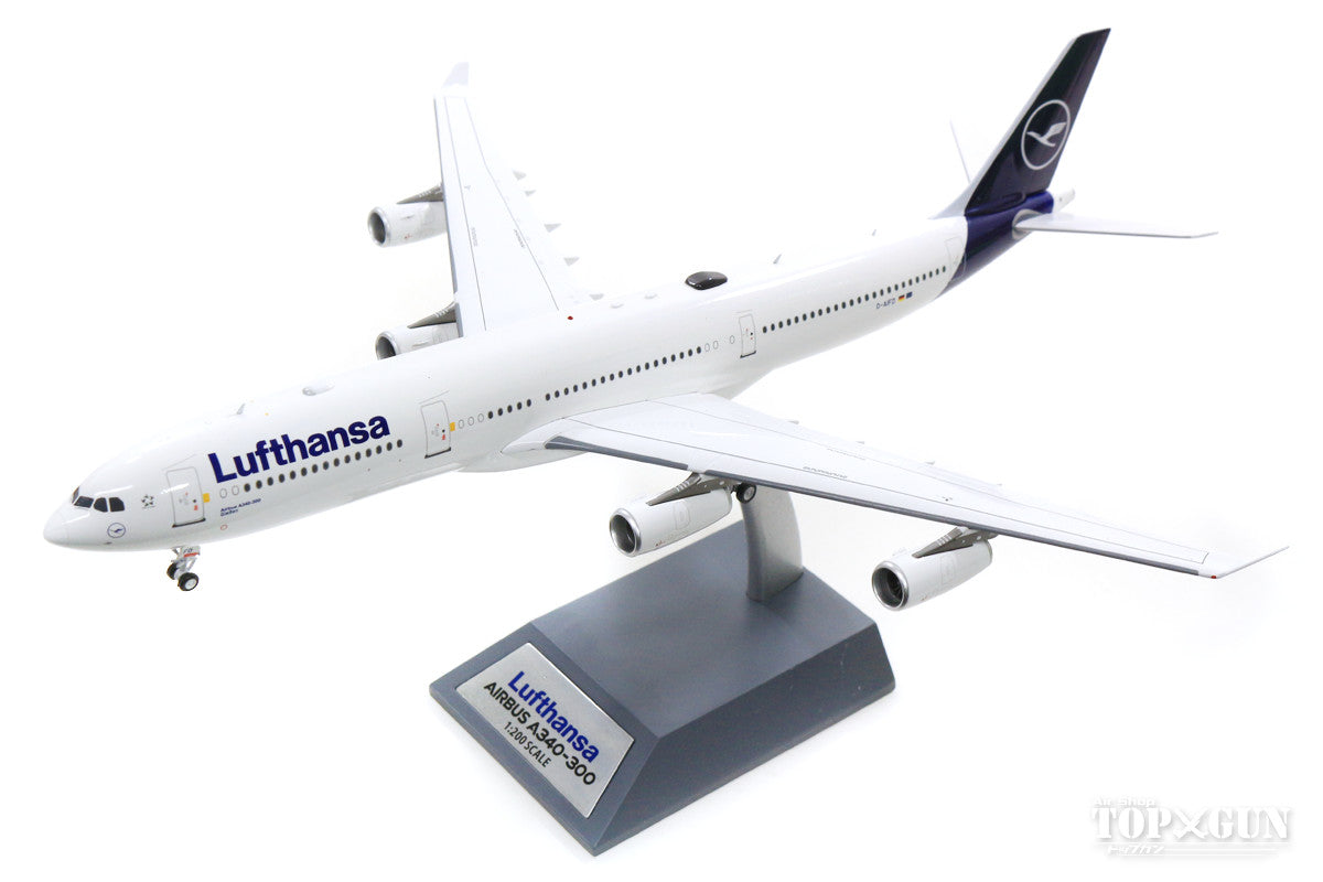 A340-300 Lufthansa Airlines D-AIFD With Stand 1/200 [JF-A340-003]