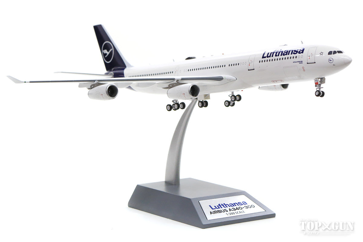 A340-300 Lufthansa Airlines D-AIFD With Stand 1/200 [JF-A340-003]