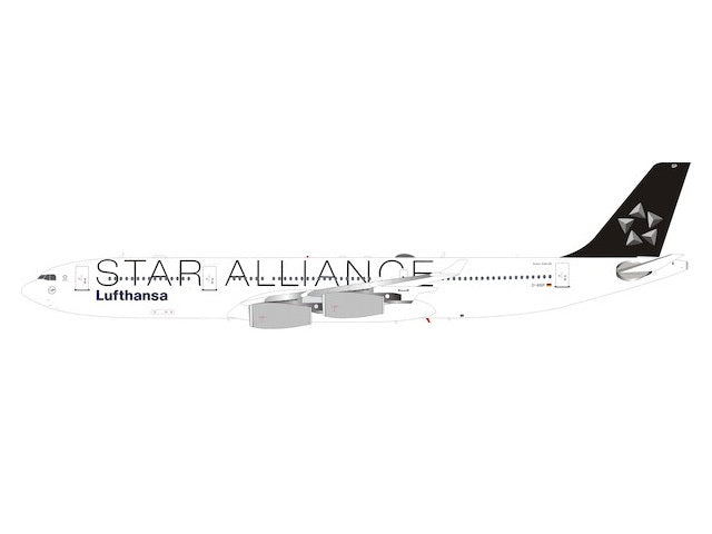 A340-300 Lufthansa Special Paint "Star Alliance" D-AIGP 1/200 [JF-A340-3-006]