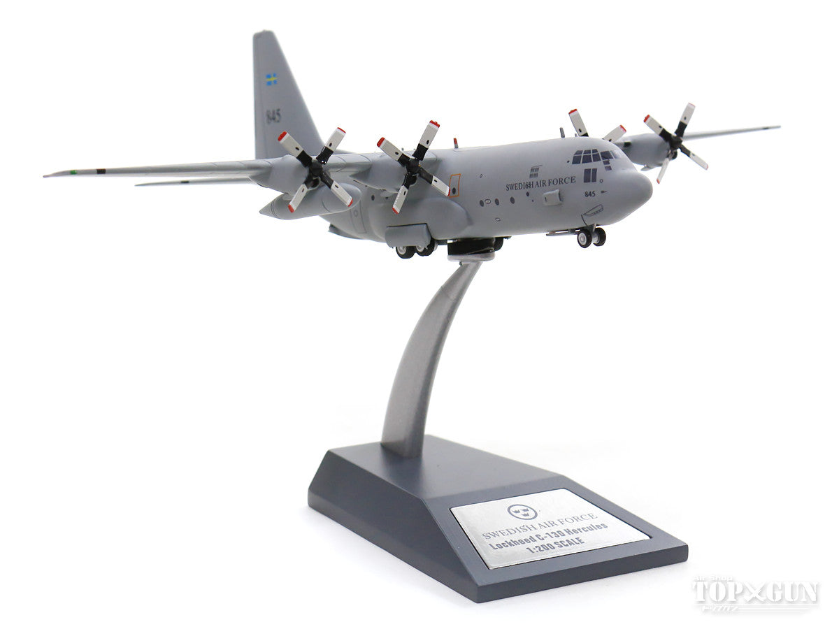 Tp84 (C-130H/L-382) Swedish Air Force #84005 With Stand 1/200 [JF-C130-027]