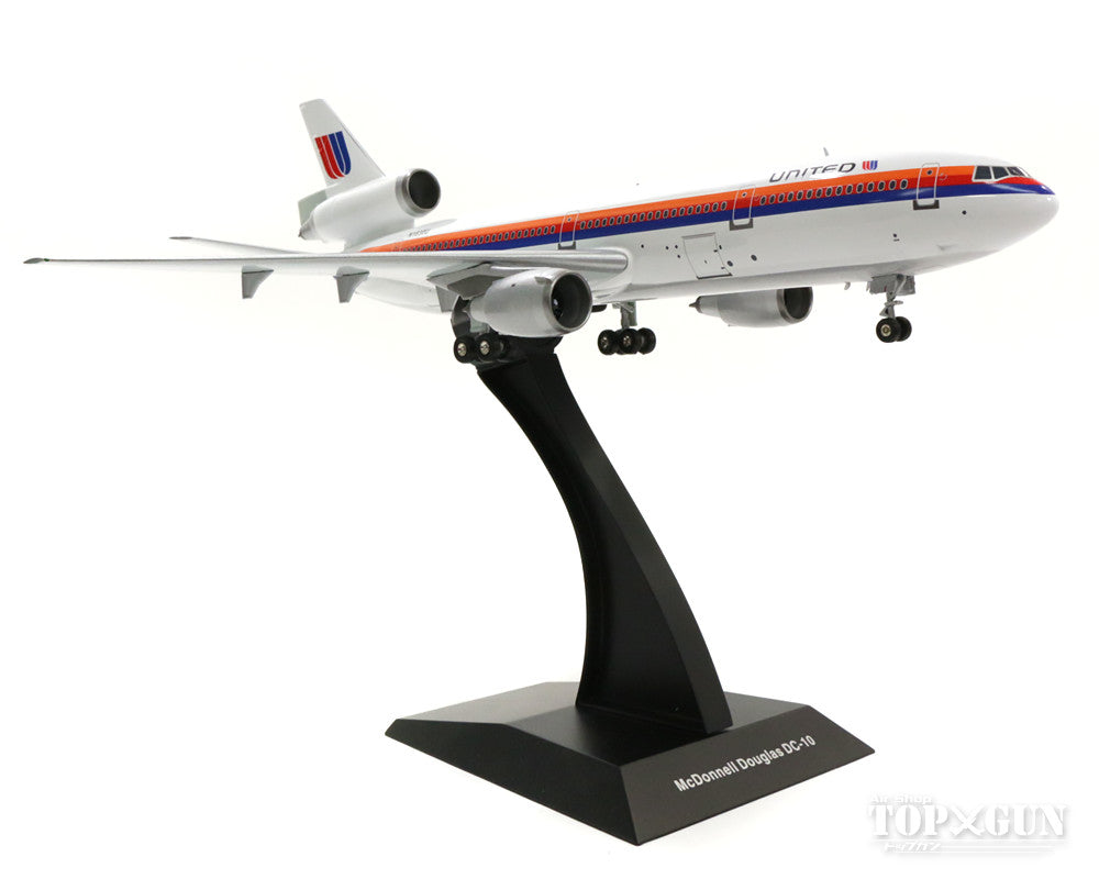 JFox Models DC-10-10 ユナイテッド航空 80年代 （スタンド付属