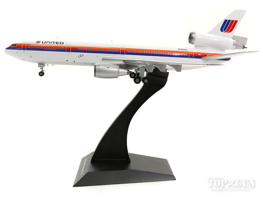 DC-10-10 United Airlines 1980s (stand included) N1830U 1/200 *Made of metal [JF-DC10-1-001]