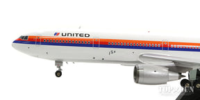 DC-10-10 ユナイテッド航空 80年代 （スタンド付属） N1830U 1/200 ※金属製 [JF-DC10-1-001]