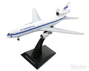 DC-10-30 フィンランド航空（フィンエアー） 80年代 N345HC (スタンド付属) 1/200 ※金属製 [JF-DC10-3-003]