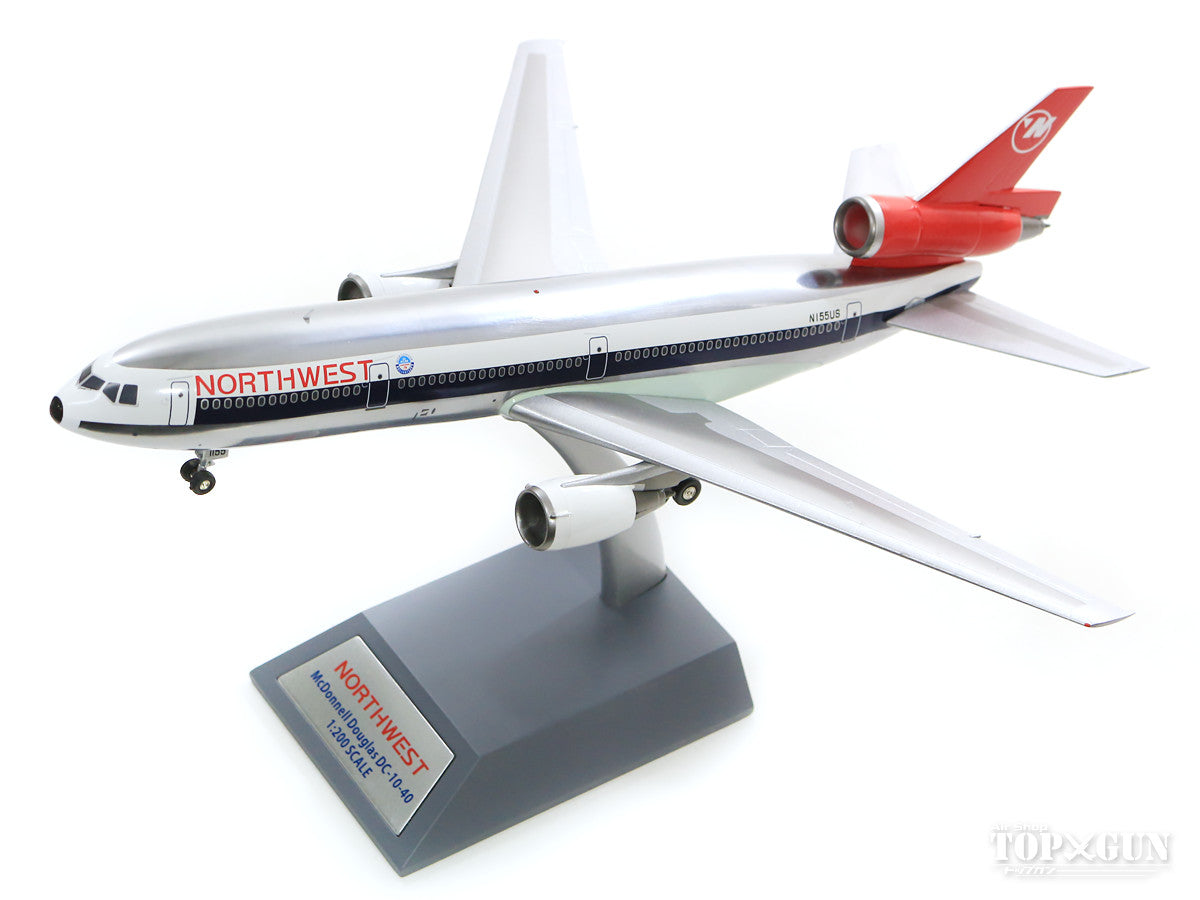 DC-10-40 Northwest Airlines 90s (stand included) N155US 1/200 *Made of metal [JF-DC10-4-001]