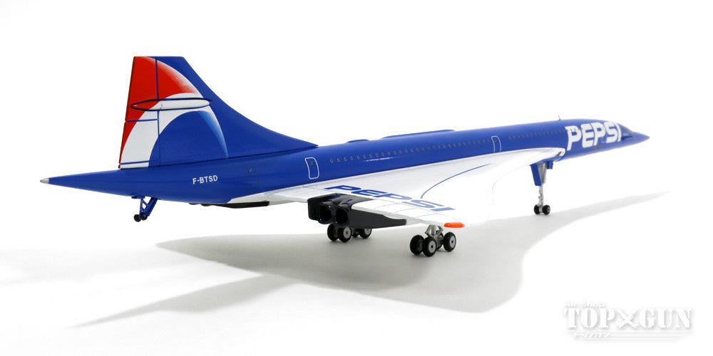 Concorde Air France special paint "PEPSI" 1996 F-BTSD 1/200 *Stand included, made of metal [JFI-CONC-001]