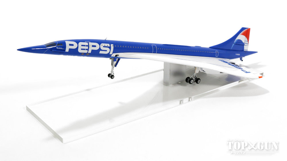 Concorde Air France special paint "PEPSI" 1996 F-BTSD 1/200 *Stand included, made of metal [JFI-CONC-001]