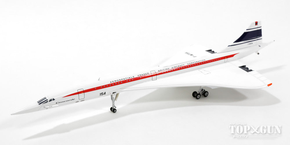 Concorde House Color Pre-production Model No. 2 1970s F-WTSA 1/200 *Stand included, made of metal [JFI-CONC-002]