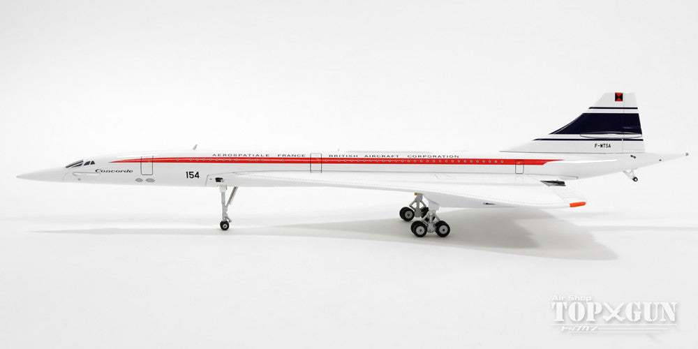 Concorde House Color Pre-production Model No. 2 1970s F-WTSA 1/200 *Stand included, made of metal [JFI-CONC-002]