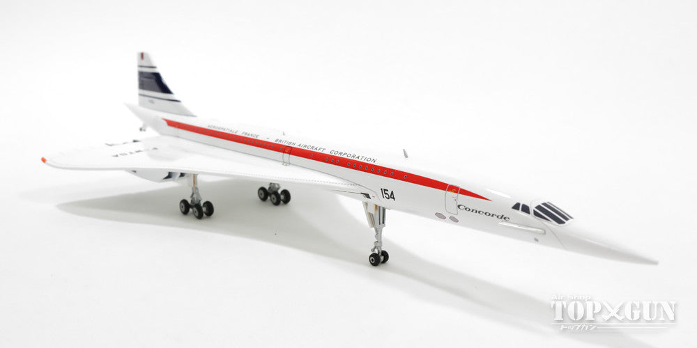 Concorde House Color Pre-production Model No. 2 1970s F-WTSA 1/200 *Stand included, made of metal [JFI-CONC-002]