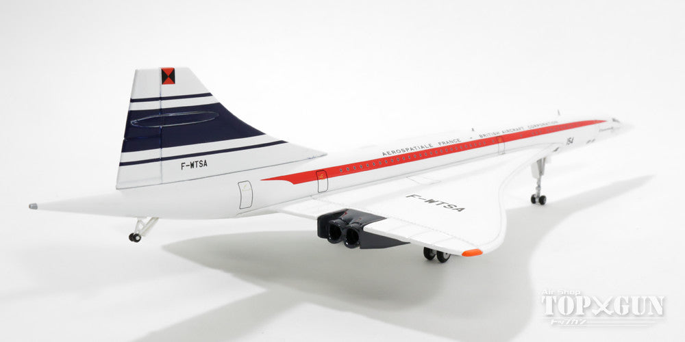 Concorde House Color Pre-production Model No. 2 1970s F-WTSA 1/200 *Stand included, made of metal [JFI-CONC-002]